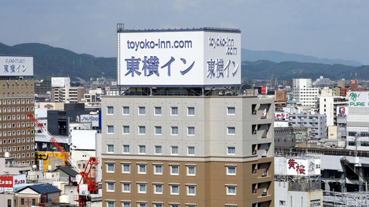 Toyoko Inn Okayama Eki Nishi Guchi Migi Exterior foto